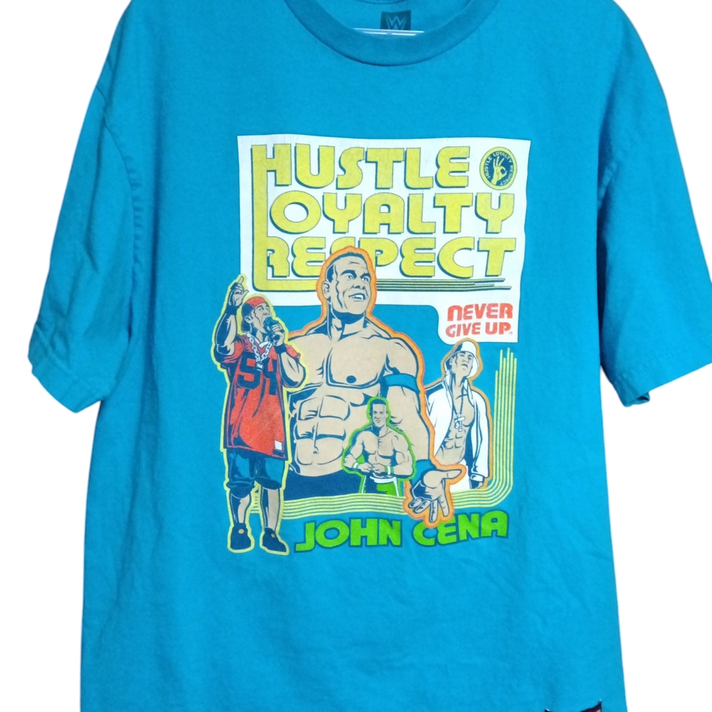 WWE Blue Graphic T-Shirt